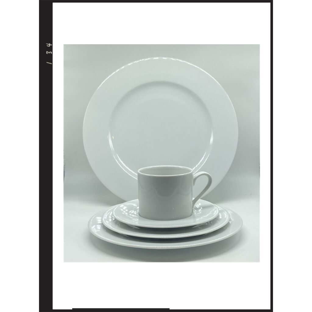 Rim Style 5 Piece Place Setting