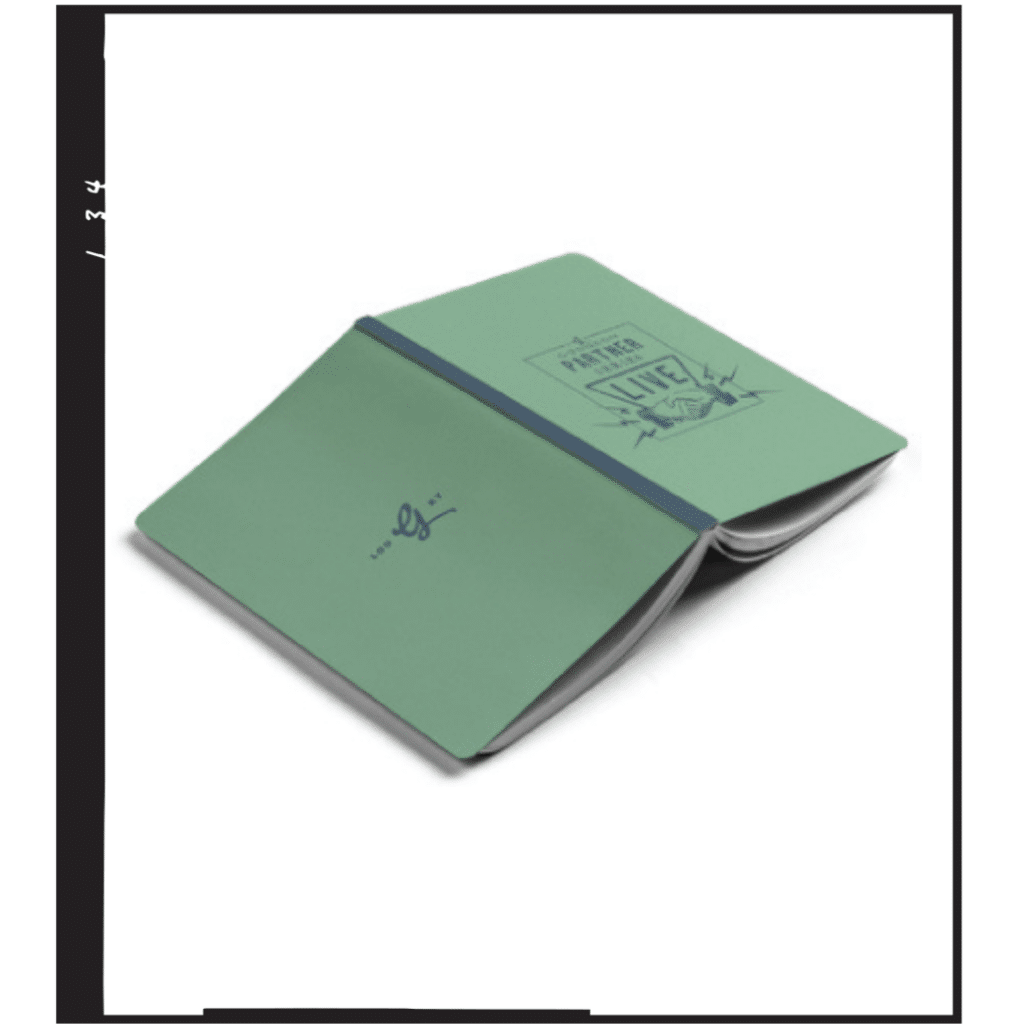 Custom Layflat Notebook by Denik