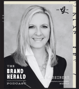 lesa seibert headshot for The Brand Herald podcast