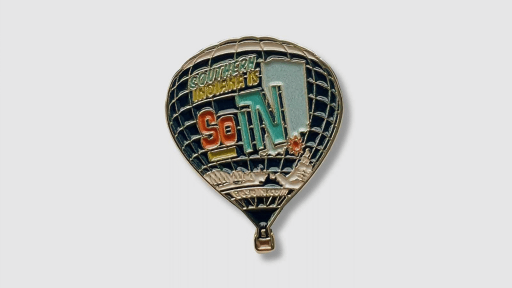 SoIN Hot Air Balloon Lapel Pin